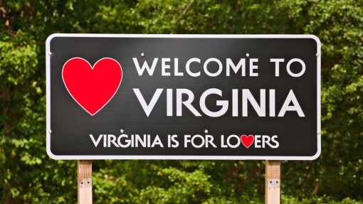 Sign reading Virginia Is for Lovers